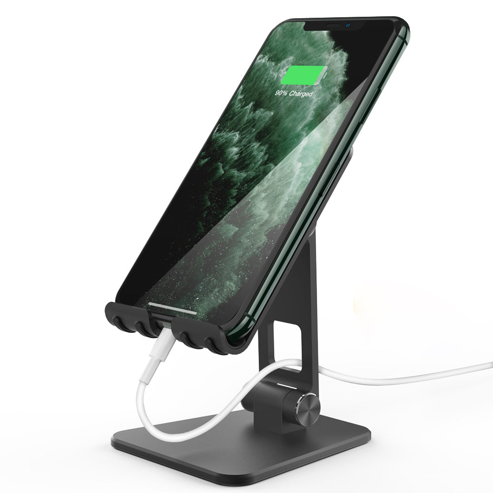 AHASTYLE ST01 Foldable Aluminum Alloy Phone Holder Stand Desktop Dual Shaft Adjustable Bracket AHASTYLE ST01 Foldable Aluminum Alloy Phone Holder Stand Desktop Dual Shaft Adjustable Bracket